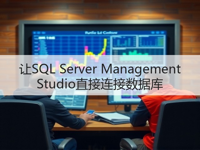 让SQL Server Management Studio直接连接数据库(图1) 让SQL Server Management Studio直接连接数据库(图1)