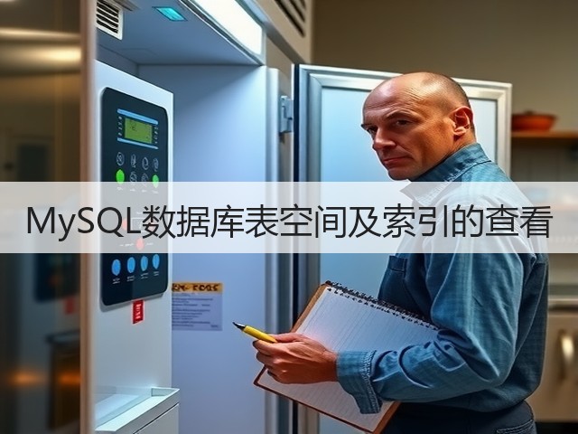 MySQL数据库表空间及索引的查看(图2)