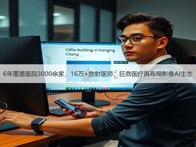 6年覆盖医院3000余家、16万+放射医师,巨鼎医疗再布局影像AI生态(图1) 6年覆盖医院3000余家、16万+放射医师,巨鼎医疗再布局影像AI生态(图1)