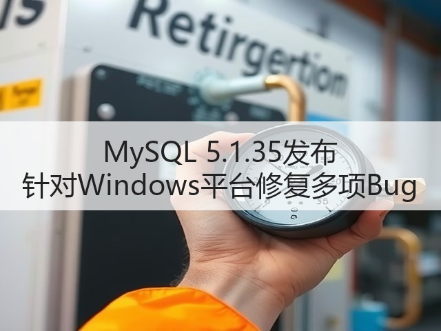 MySQL 5.1.35发布 针对Windows平台修复多项Bug(图3) MySQL 5.1.35发布 针对Windows平台修复多项Bug(图3)