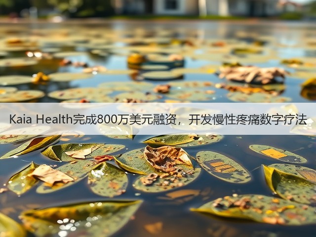 Kaia Health完成800万美元融资,开发慢性疼痛数字疗法(图2) Kaia Health完成800万美元融资,开发慢性疼痛数字疗法(图2)