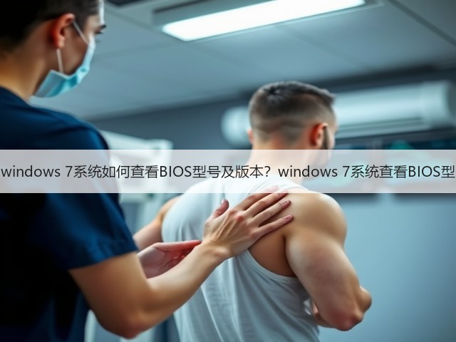 windows 7系统如何查看BIOS型号及版本？windows 7系统查看BIOS型(图1)