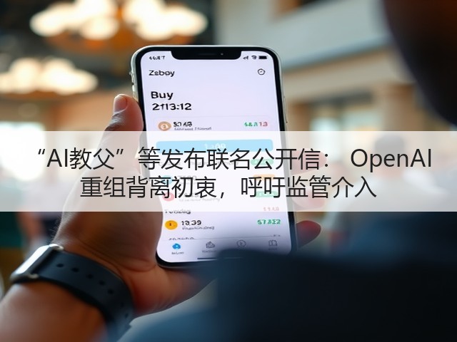 “AI教父”等发布联名公开信: OpenAI 重组背离初衷,呼吁监管介入(图1) “AI教父”等发布联名公开信: OpenAI 重组背离初衷,呼吁监管介入(图1)