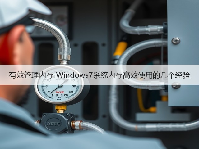 有效管理内存 Windows7系统内存高效使用的几个经验(图2) 有效管理内存 Windows7系统内存高效使用的几个经验(图2)