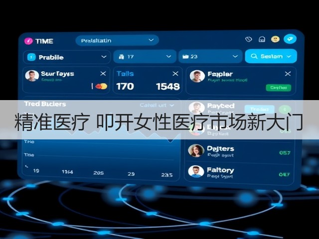 精准医疗 叩开女性医疗市场新大门(图2) 精准医疗 叩开女性医疗市场新大门(图2)