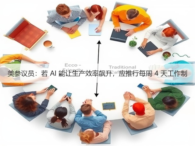 美参议员:若 AI 能让生产效率飙升,应推行每周 4 天工作制(图3) 美参议员:若 AI 能让生产效率飙升,应推行每周 4 天工作制(图3)