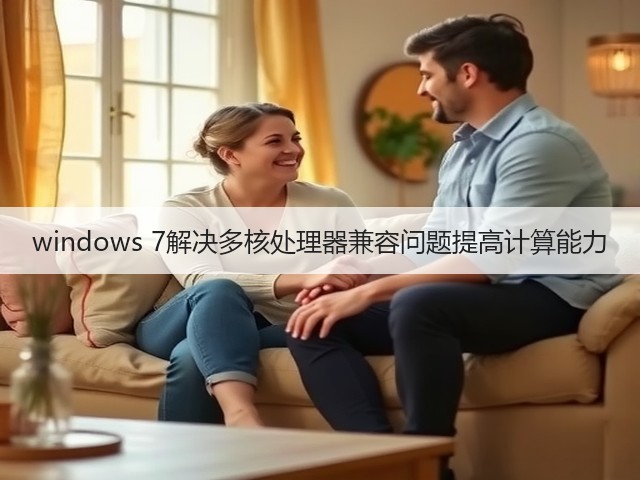 windows 7解决多核处理器兼容问题提高计算能力(图3) windows 7解决多核处理器兼容问题提高计算能力(图3)