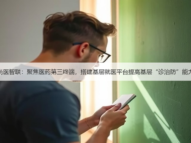 尚医智联:聚焦医药第三终端,搭建基层就医平台提高基层“诊治防”能力(图2) 尚医智联:聚焦医药第三终端,搭建基层就医平台提高基层“诊治防”能力(图2)