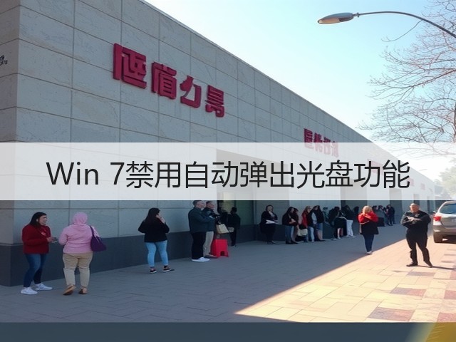 Win 7禁用自动弹出光盘功能(图1) Win 7禁用自动弹出光盘功能(图1)