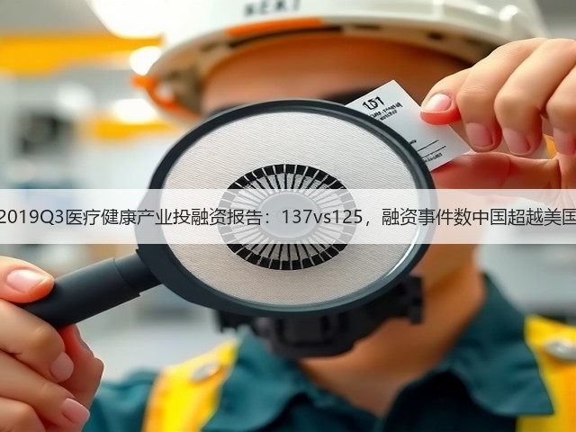 2019Q3医疗健康产业投融资报告:137vs125,融资事件数中国超越美国(图3) 2019Q3医疗健康产业投融资报告:137vs125,融资事件数中国超越美国(图3)