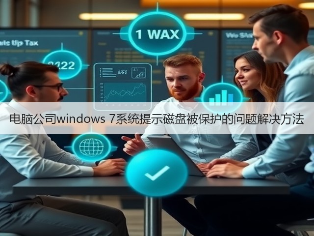 电脑公司windows 7系统提示磁盘被保护的问题解决方法(图1) 电脑公司windows 7系统提示磁盘被保护的问题解决方法(图1)