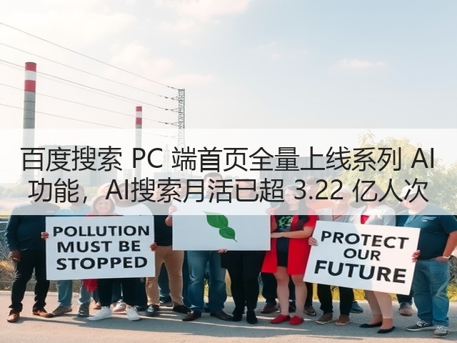 百度搜索 PC 端首页全量上线系列 AI 功能,AI搜索月活已超 3.22 亿人次(图3) 百度搜索 PC 端首页全量上线系列 AI 功能,AI搜索月活已超 3.22 亿人次(图3)