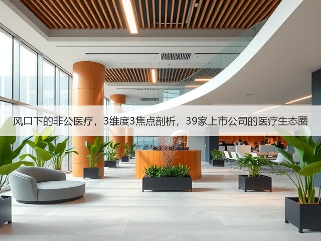 风口下的非公医疗,3维度3焦点剖析,39家上市公司的医疗生态圈(图1) 风口下的非公医疗,3维度3焦点剖析,39家上市公司的医疗生态圈(图1)