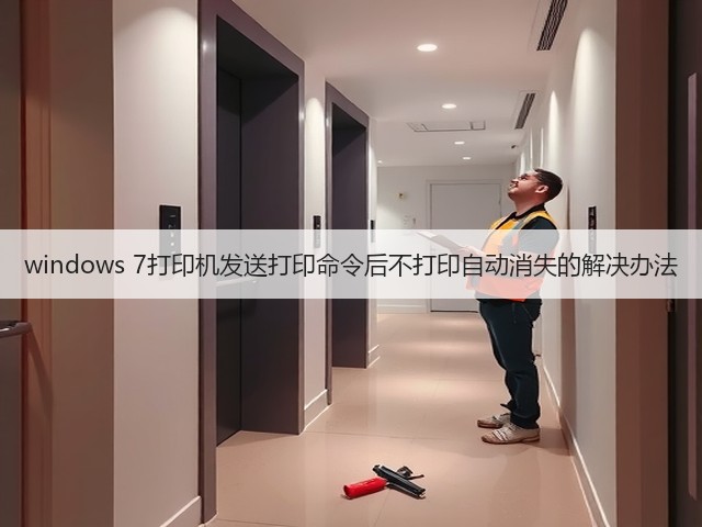 windows 7打印机发送打印命令后不打印自动消失的解决办法(图3) windows 7打印机发送打印命令后不打印自动消失的解决办法(图3)